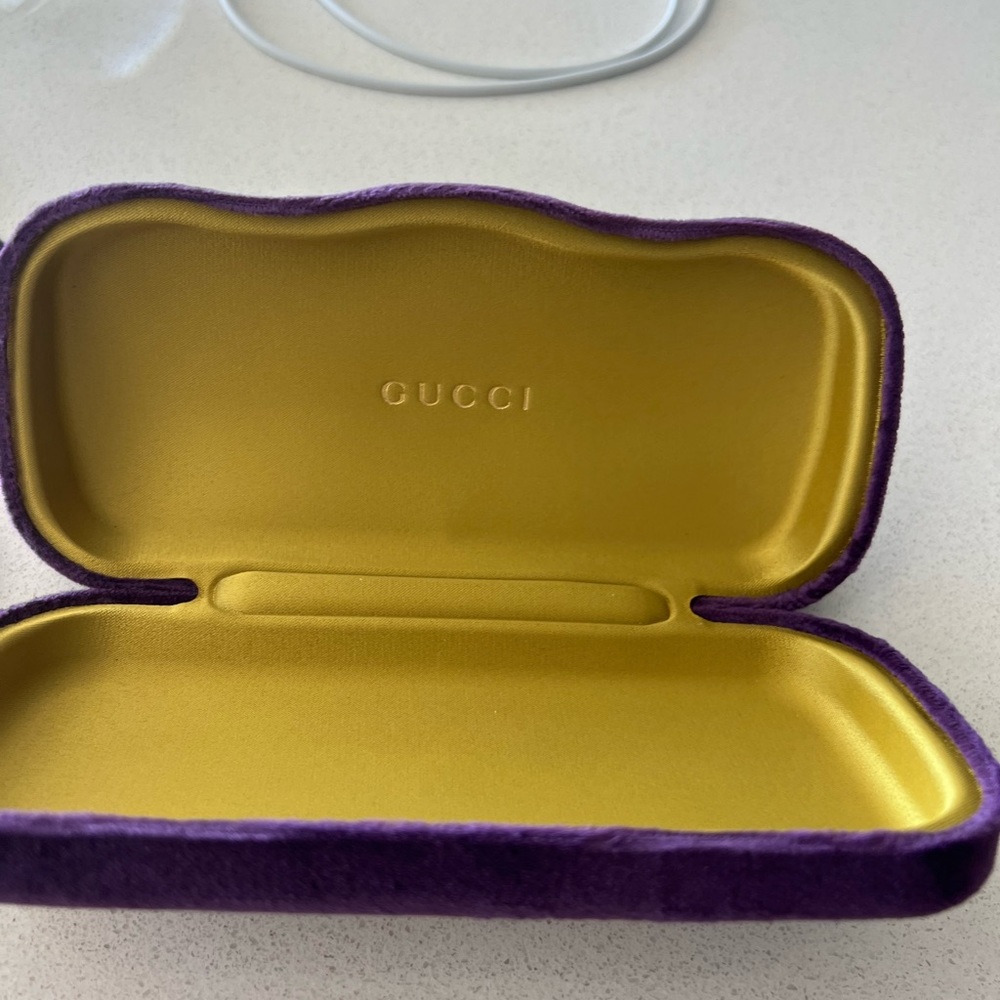 Gucci case for eyeglasses or sunglasses
